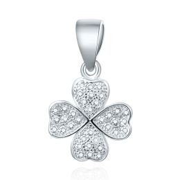 MOISS stříbrný přívěsek ČTYŘLÍSTEK