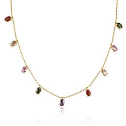 MOISS stříbrný náhrdelník GOLD