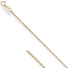 MOISS řetízek ze žlutého zlata FOX