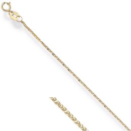 MOISS řetízek ze žlutého zlata FOX