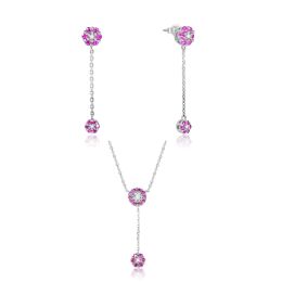 MOISS stříbrná sada KVĚTINA