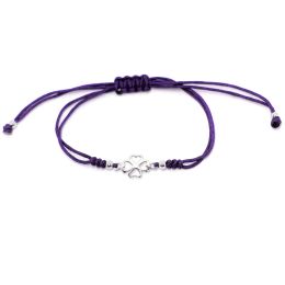 MOISS provázkový náramek ČTYŘLÍSTEK
