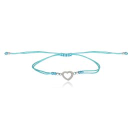 MOISS provázkový náramek SRDCE