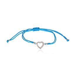 MOISS provázkový náramek SRDCE