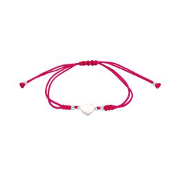 MOISS provázkový náramek SRDCE