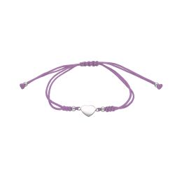 MOISS provázkový náramek SRDCE