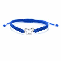 MOISS provázkový náramek MOTÝL