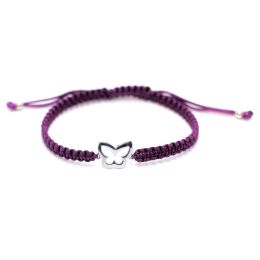 MOISS provázkový náramek MOTÝL