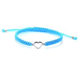 MOISS provázkový náramek SRDCE