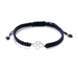 MOISS provázkový náramek ČTYŘLÍSTEK
