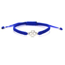 MOISS provázkový náramek ČTYŘLÍSTEK