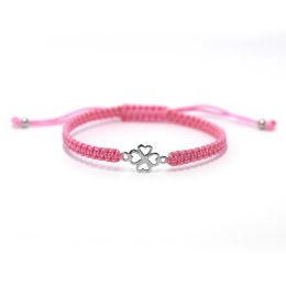 MOISS provázkový náramek ČTYŘLÍSTEK