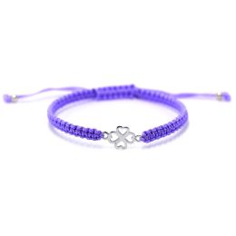 MOISS provázkový náramek ČTYŘLÍSTEK