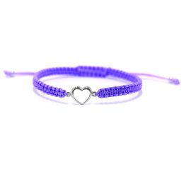 MOISS provázkový náramek SRDCE