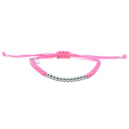 MOISS provázkový náramek s kuličkami