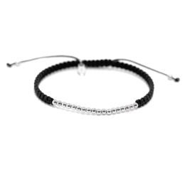 MOISS provázkový náramek s kuličkami