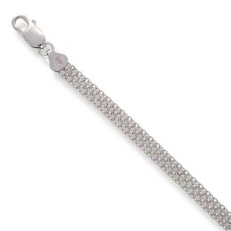 MOISS stříbrný řetízkový náramek