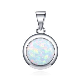 MOISS stříbrný přívěsek OPÁL