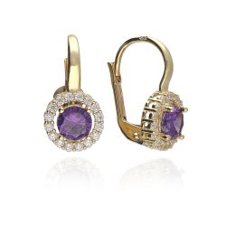 MOISS náušnice ze žlutého zlata