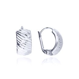 MOISS náušnice z bílého zlata