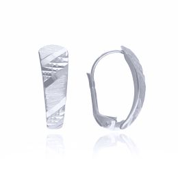 MOISS náušnice z bílého zlata