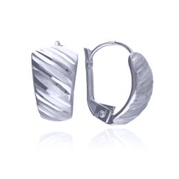 MOISS náušnice z bílého zlata