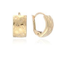 MOISS náušnice ze žlutého zlata
