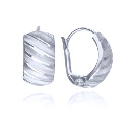 MOISS náušnice z bílého zlata