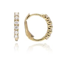 MOISS dětské náušnice ze žlutého zlata