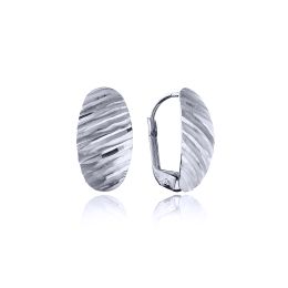 MOISS náušnice z bílého zlata