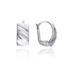 MOISS náušnice z bílého zlata