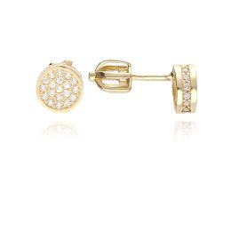 MOISS náušnice ze žlutého zlata
