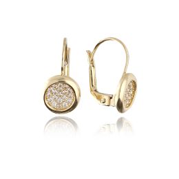 MOISS náušnice ze žlutého zlata
