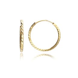 MOISS náušnice ze žlutého zlata