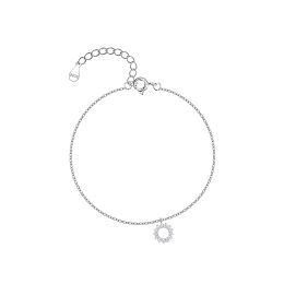 MOISS stříbrný náramek na nohu