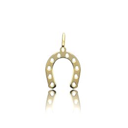 MOISS přívěsek ze žlutého zlata PODKOVA