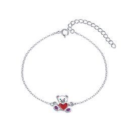 MOISS stříbrný náramek MEDVÍDEK