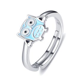 MOISS stříbrný prsten SOVIČKA