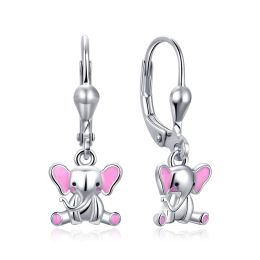 MOISS dětské stříbrné náušnice SMALT SLON