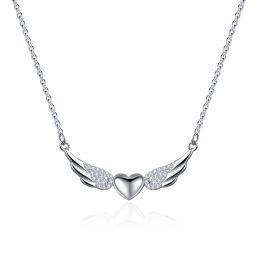 MOISS stříbrný náhrdelník SRDCE