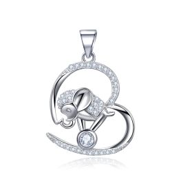 MOISS stříbrný přívěsek SRDCE