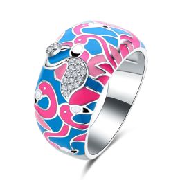 MOISS stříbrný prsten SMALT