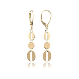 MOISS náušnice ze žlutého zlata