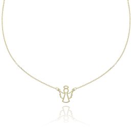 MOISS náhrdelník ze žlutého zlata ANDĚL