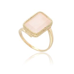 MOISS prsten ze žlutého zlata KŘEMEN