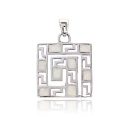 MOISS stříbrný přívěsek OPÁL