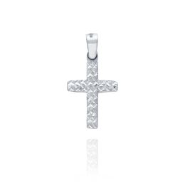 MOISS přívěsek z bílého zlata KŘÍŽEK