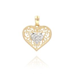 MOISS přívěsek ze žlutého zlata SRDCE
