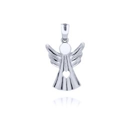 MOISS přívěsek z bílého zlata ANDĚL