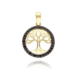 MOISS přívěsek ze žlutého zlata STROM ŽIVOTA